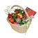 gift basket with groceries